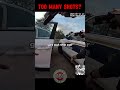 Too Many Shots? #police #cops