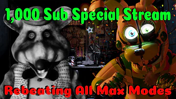 1,000 Sub Special Stream (Rebeating All Max Modes)