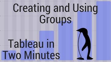 Creating and Using Groups - Tableau in Two Minutes