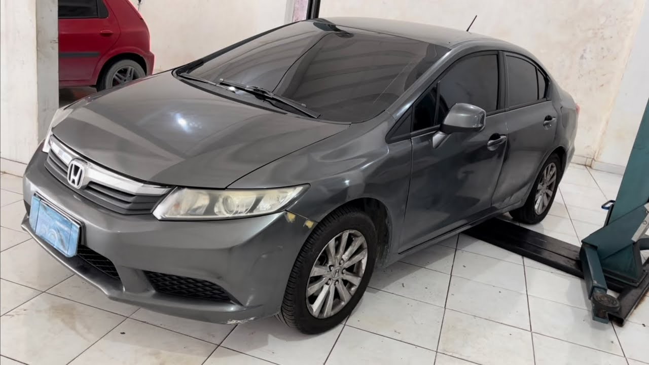 Diagnóstico de defeito e troca da transmissão automática do Civic G9