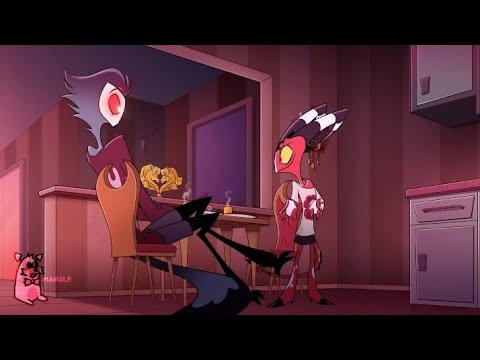 Stolas and Blitzø being a cute couple