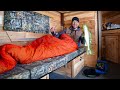 OFF-GRID Camping in a EXPENSIVE Ice Castle! (FISHING FROM BED)