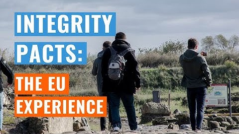 Integrity Pacts: The EU Experience | Transparency International