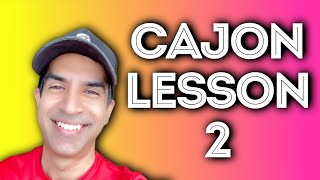 Cajon Lesson 2 - Beginner Series - Standard Rock Beat