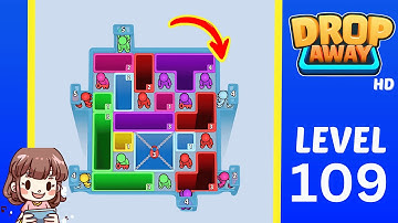 Drop Away Level 109 Solution Walkthrough