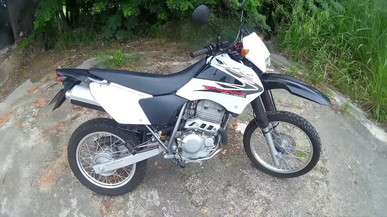 Ganhei Honda 250 Tornado Branca 2004 - YouTube