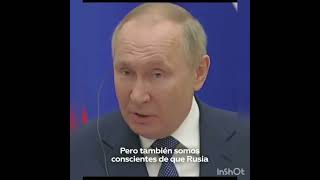 Putin habla sobre el conflicto  (Posible guerra)