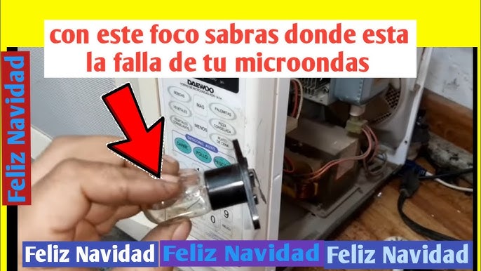 AVERIA TIPICA EN HORNOS MICROONDAS FUSIBLE HV FUNDIDO (NO CALIENTA