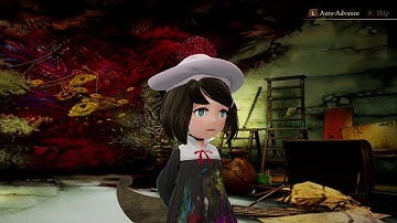 Bravely Default 2 Level 1 Run(HARD) - Foile, the Pictomancer