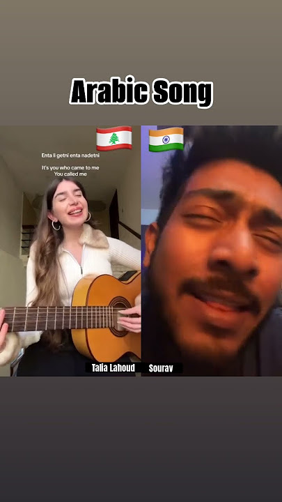 Singing Arabic song with Talia Lahoud ๐ฅ #shortsvideo #shorts #songoftheday