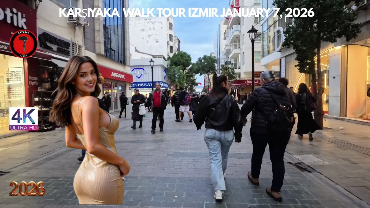 Izmir Karşıyaka Bazaar Walking Tour 2026 | The Heart of Izmir, Turkey [4K]