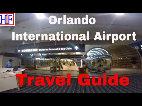 Orlando International Airport (MCO) – Arrivals and Ground Transportation Info | Travel Guide | Ep#1