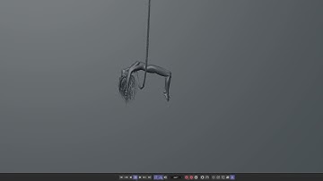 spline dynamic cables attached to moving objects