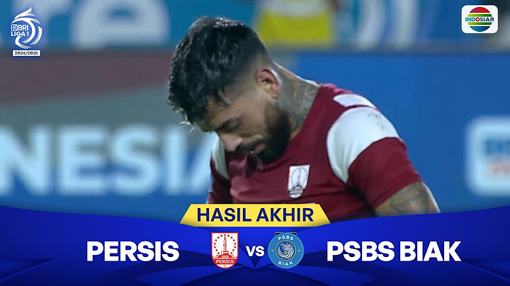 Hasil Akhir Pertandingan - Persis Solo vs PSBS Biak | BRI Liga 1 2024/25