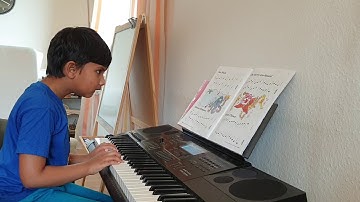 The Merry-Go Round P.No.5 (Bastien Piano Technic Primer Level) by Vishwa