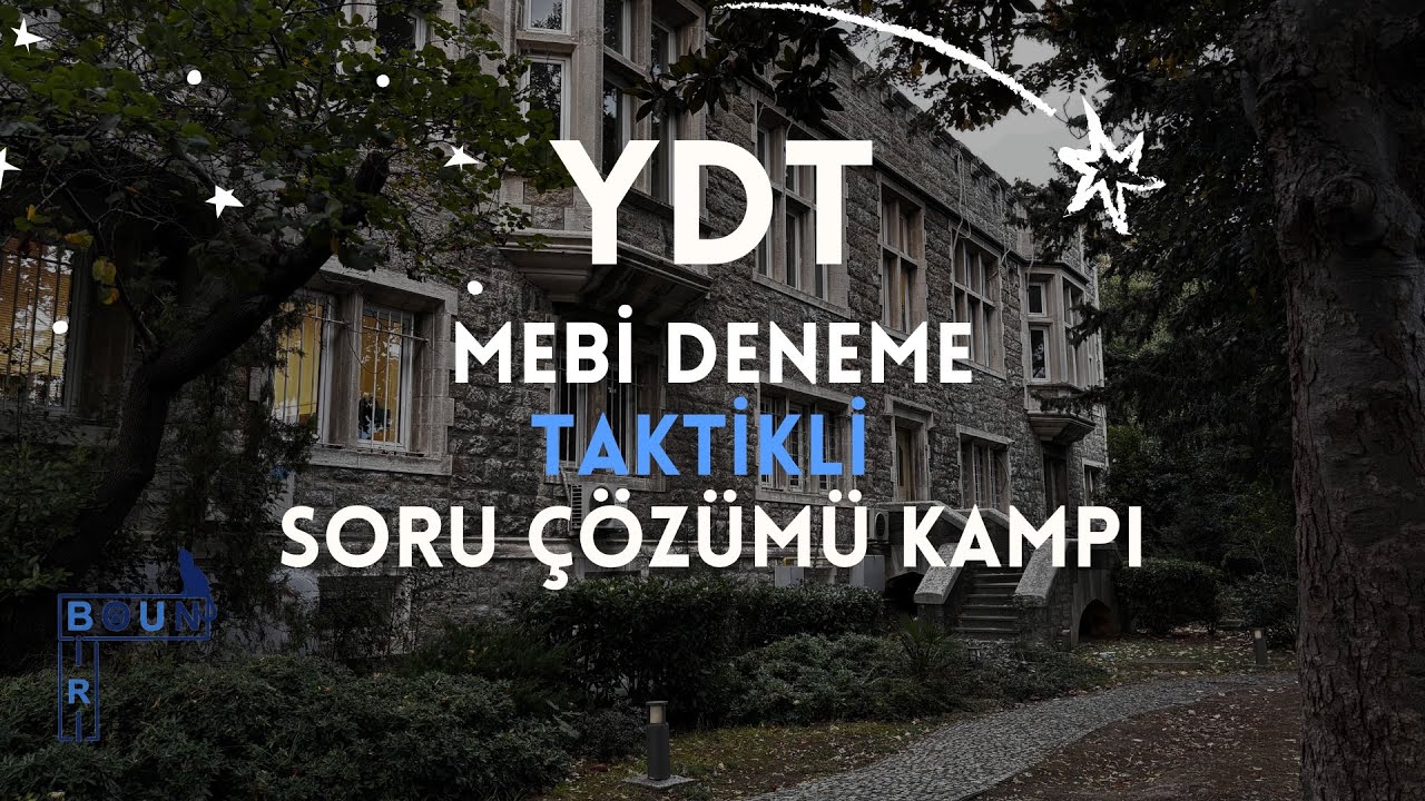 YDT MEBİ Taktikli Soru Çözümü (1-10 Sorular)