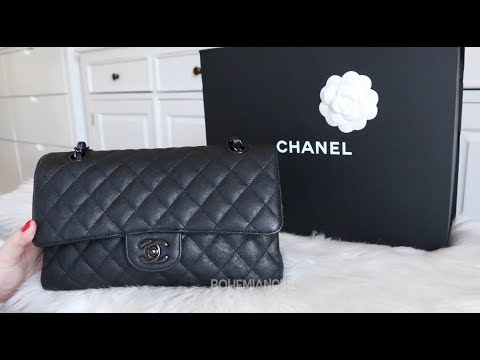 Chanel Classic Small S/M Flap Shiny Crumpled Calfskin So Black – Coco  Approved Studio