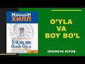 O'YLA VA BOY BO'L-To'liq shaklda. IKKINCHI KITOB (Audiokitob)