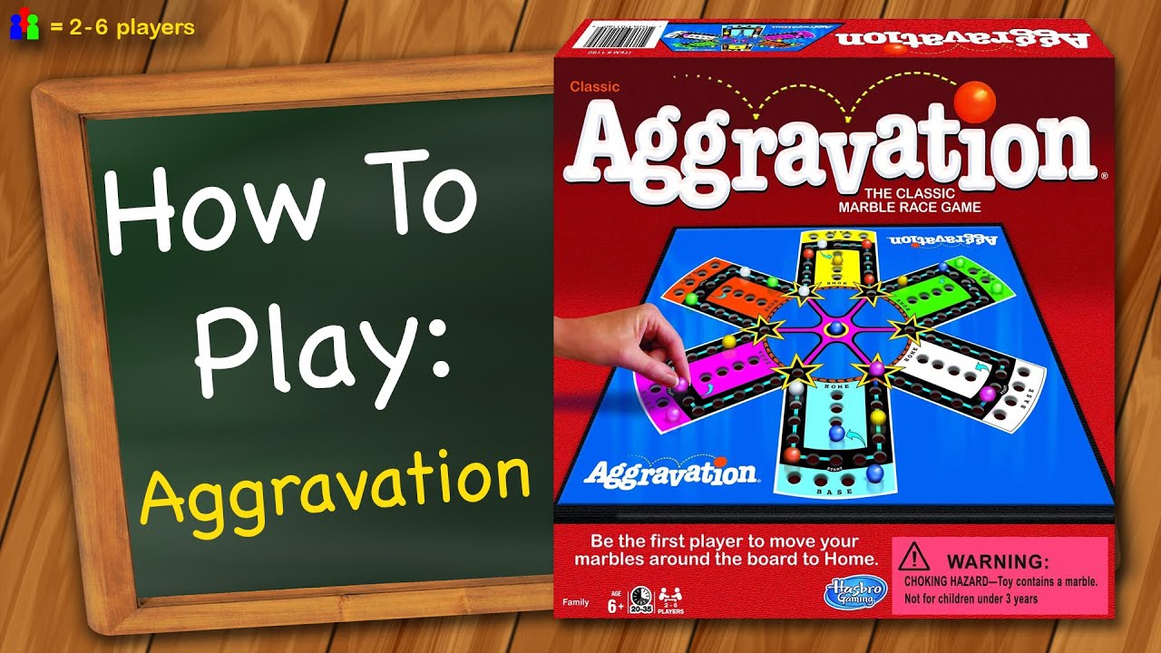 How To Play Aggravation Hand Game