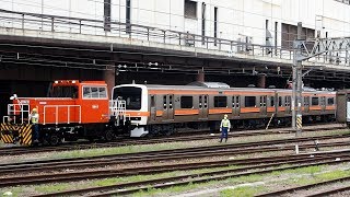 2020/06/18 【入換】 209系 M72編成 大宮総合車両センター | JR East: Shunting of 209 Series M72 Set at Omiya