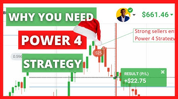 IQ OPTION $650 CHRISTMAS PROFIT - POWER 4 STRATEGY 2022