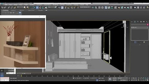 3dsmax Tutorials, Tutorial on 3D Modeling, Texturing & Lighting an Interior in 3dsmax