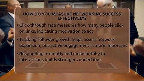 How Do You Measure Networking Success Effectively? - Everyday-Networking
