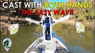 How to Cast with Opposite Hand | Bass Fishing Casting Instruction and Tips