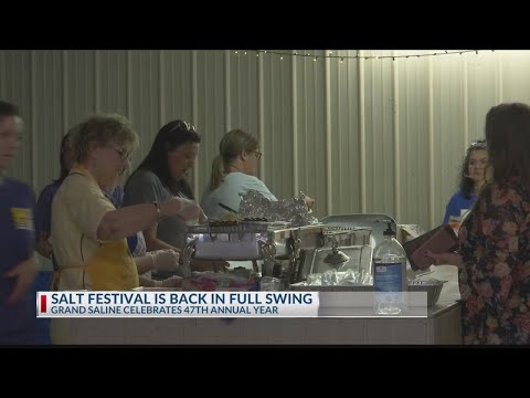 Salt Festival returns to Grand Saline with music, food vendors