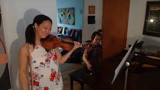 Mozart "Ah! vous dirai-je, Maman" (Twinkle Variations) - arr. for Violin and Piano