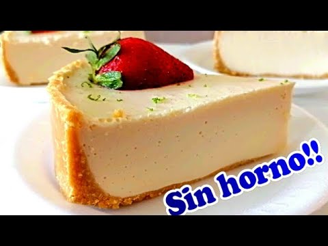 PAY DE QUESO sin HORNEAR super FÁCIL Y RÁPIDO ¿Como HACER PREPARAR pay de  queso? [Cheesecake recipe] - YouTube