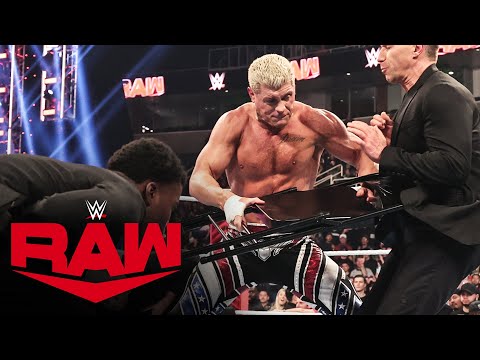 FULL MATCH – Cody Rhodes brings chaos after Heyman warns him of Rock challenge: Raw, Feb. 26, 2024
