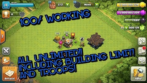 {Latest} HACK CLASH OF CLANS FOR FREE!! (No online hacking) No root required. (see description)