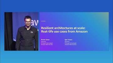 AWS Summit Sydney 2024: Resilient architectures at scale: Real-world use cases from Amazon