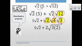 Math, Help! Algebra - Multiplying with Radicals