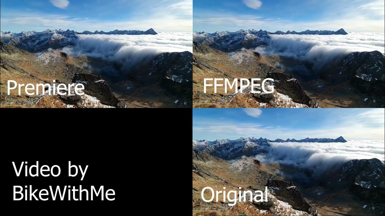 Video Stabilization Comparison FFMPEG vs Premiere Pro YouTube