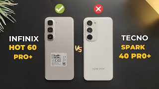 Infinix Hot 60 Pro Plus vs Tecno Spark 40 Pro Plus | Comparison & Speed Test | 