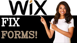 How To Fix Wix Forms Not Working (2025)