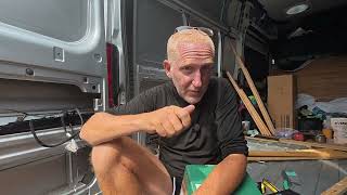 Very rusty van