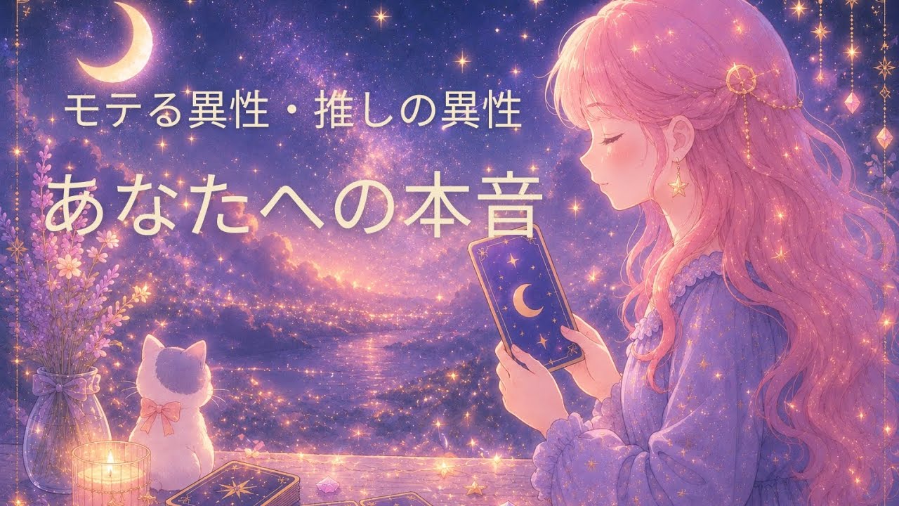 💜 モテる異性・推しの異性あなたへの本音🔮✨