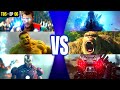 Thor,Hulk,Iron Man vs Godzilla,Kong,Mechagodzilla || Marvel vs Monsterverse || TBS - EP 06,07