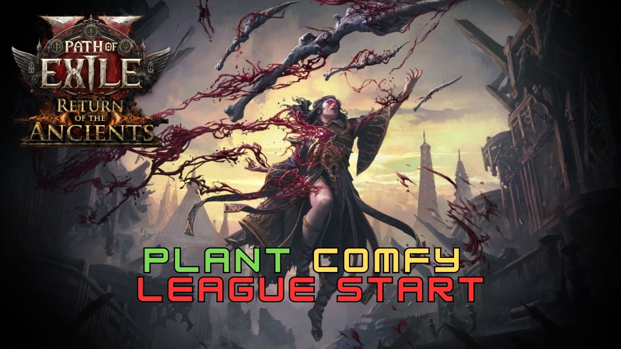 Comfiest League Start - Plants Blood Mage  | POE2 Build Guide