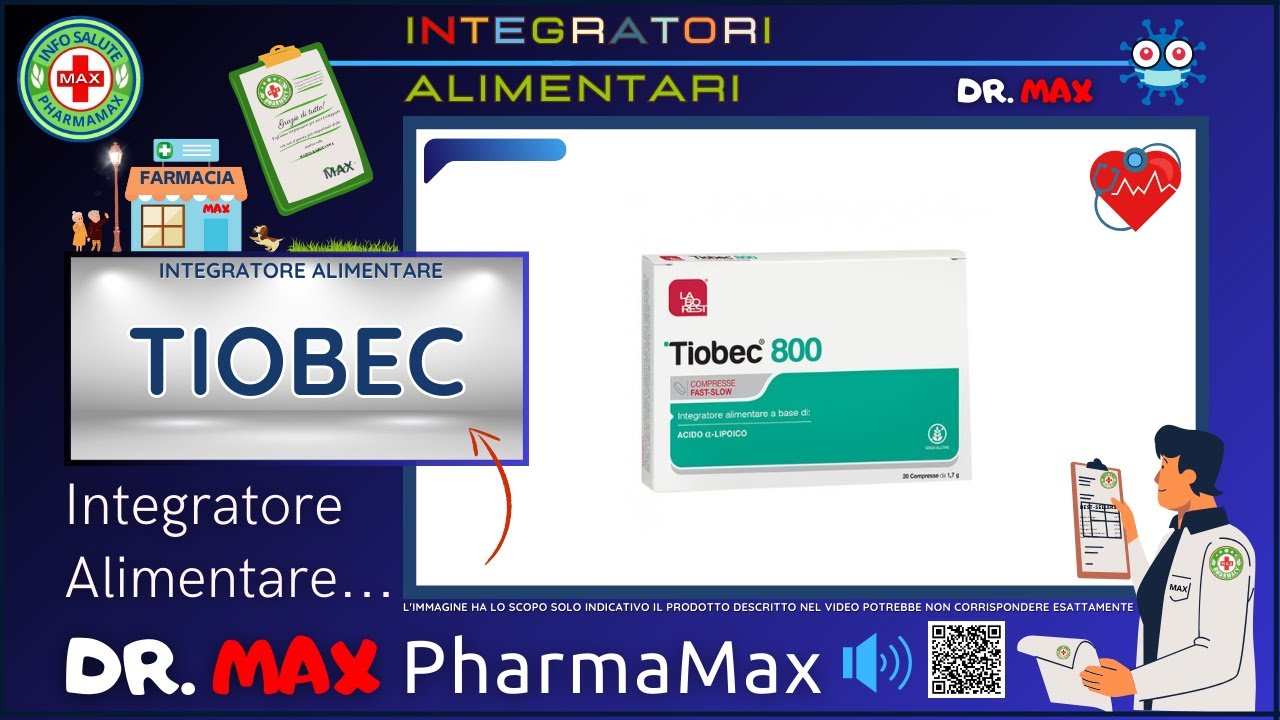 ❤️‍🔥 TIOBEC Integratore Alimentare - Foglietto Illustrativo Salute