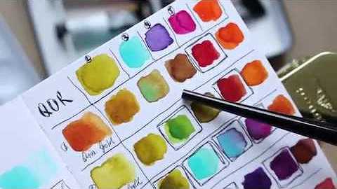QOR High Chroma Watercolour Set | Full Review Part 2/2