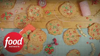 Super-Sized Holiday Monster Cookies | Food Network