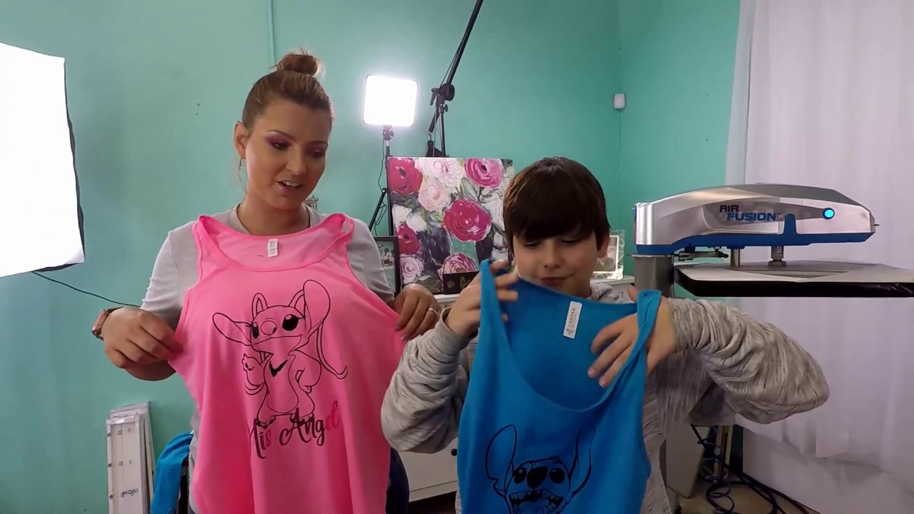 stitch and angel shirt