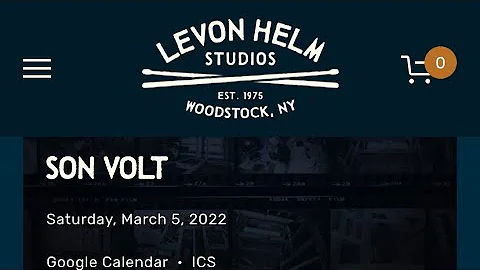Son Volt w/Jesse Farrar @ Levon Helm Studios, Wood...