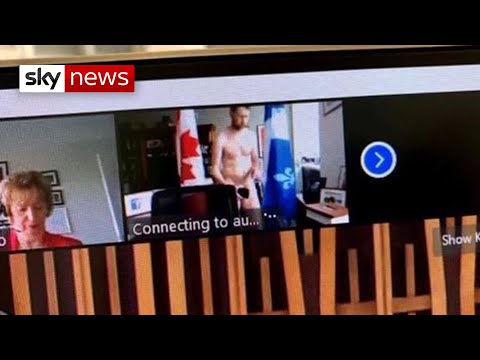 Canadian MP caught with his pants down