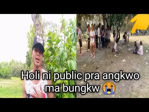 HOLI NI PUBLIC PRA MA PWRMAIKW ANG PARKOUR KALAM NAIKW  SANSUMA NARZARY VLOG 