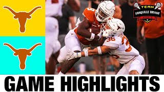 Team Orange vs Team White Highlights | 2024 Texas Football Spring Game